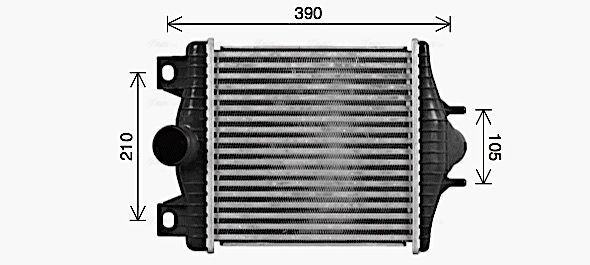KALE 375720 TURBO RADYATORU SAG SOL 448DT 306DT R.R 4 VOGUE L405 12> R.R SPORT 2 L494 13>17