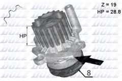 DOLZ A224 DEVİRDAİM CRAFTER-T6-A3-JETTA-CADDY-POLO-PASSAT 1.2-1.6-2.0 TDI CAYB/C/D-CAAB/C-CKUB-CFFB-CFWA-CAGA