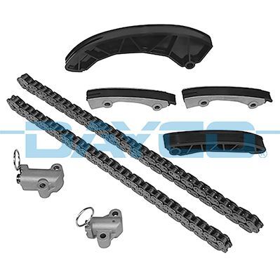 DAYCO KTC1187 EKSANTRİK ZİNCİR SETİ HYUNDAI ACCENT ERA BLUE MATRIX GETZ 1.5L 1.6L D4FA D4FB 06-18 / İ20 1.4L D4FC 10-> / İ30 1.6L D4FB 07-> / KIA RIO D4FA 05-11 / CEED CERATO SOUL D4FB 07-> 8 PARÇA