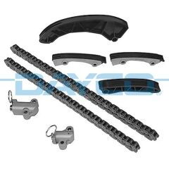 DAYCO KTC1187 EKSANTRİK ZİNCİR SETİ HYUNDAI ACCENT ERA BLUE MATRIX GETZ 1.5L 1.6L D4FA D4FB 06-18 / İ20 1.4L D4FC 10-> / İ30 1.6L D4FB 07-> / KIA RIO D4FA 05-11 / CEED CERATO SOUL D4FB 07-> 8 PARÇA