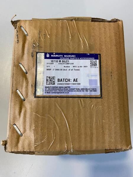 SUZUKI EGR SOGUTUCU FIAT DOBLO-LINEA-FIORINO-PUNTO OPEL CORSA D-COMBO-MERIVA ALFA ROMEO MITO 11> 1.3D MTJ 55180037-55184659-5851048-5851681