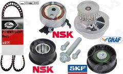 GVA 59WPK9003-2 DEVİRDAİMLİ EKSANTRİK GERGİ KİTİ ASTRA F-CORSA B-VECTRA B 1.4i-1.6i-1.8i 16V X14XE-X16XEL-X18XE