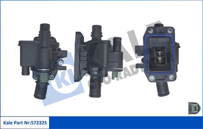KALE 572325 TERMOSTAT KOMPLE SENSÖRLÜ FORD FİESTA-PEUGEOT-CİTROEN 02> 1.4 HDİ-TDCİ EURO 4 MAZDA 2-PEUGEOT 1007-206-206 SW-206 -307-BIPPER-BIPPER TEPEE-TOYOTA AYGO