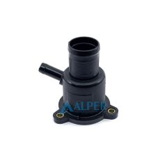ALPER 362091 TERMOSTAT YUVASI RENAULT CLIO-KANGOO-MEGANE DACIA LOGAN 1.4-1.6 K4J-K4M PLASTİK-TIPASIZ