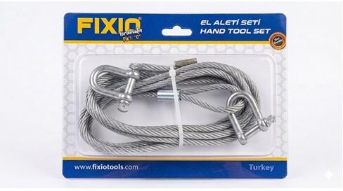 FIXIO FH3000 3M MAPALI ÇELİK ÇEKME HALATI