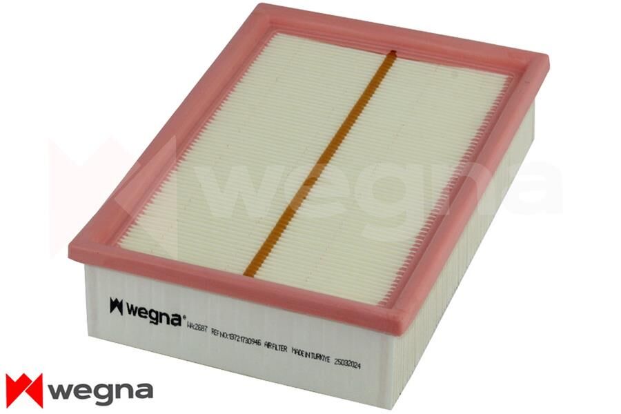 WEGNA WA2687 HAVA FILTRESI BMW M43 M50 M52 M54 E36 E46 E39 E38 E85
