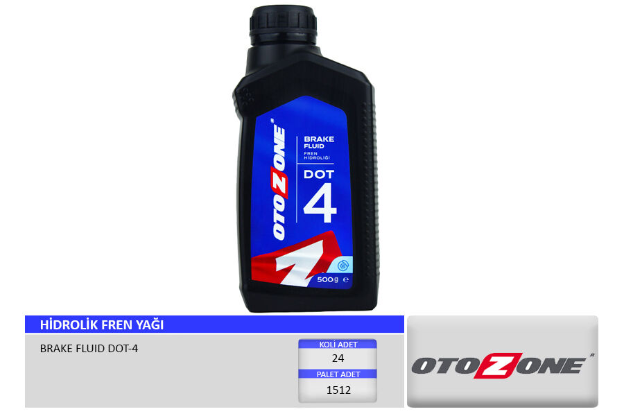 OTOZONE CDOT-4 HİDROLİK FREN YAĞI DOT-4 500g