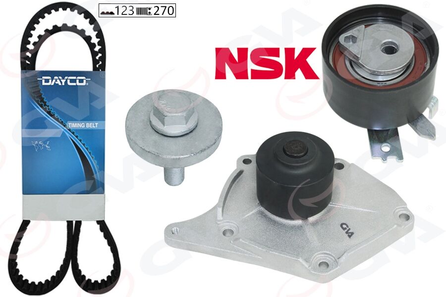 GVA 59WPK1422D SU POMPALI TRIGER SETI 123 DIS 27MM CLIO II 01>06 MEGANE II 04> KANGO 01> MICRA III 04> DUSTER 10> 1.5 DCI K9K EURO 3 EURO 4