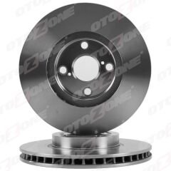 OTOZONE BD9027 ÖN FREN DİSKİ HAVA KANALLI TOYOTA COROLLA 1.4L 1ND-TV NDE120 04-06 / VERSO 2.0L 1CD-FTV CDE120 03- 06 275 çap X 4 bijon - Adet disk fiyatıdır