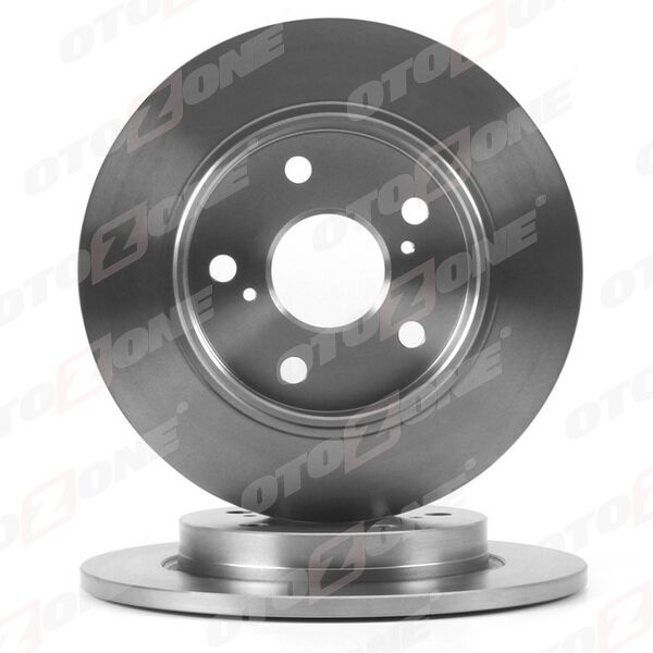 OTOZONE BD9011 ARKA FREN DİSKİ DOLU TİP TOYOTA AURIS COROLLA 1.4L 1NDTV NDE150 NDE180 D-4D dizel 07-> / 1.33L 1NR-FE NRE180 12-> - 270 ÇAP X 5 BİJON - Adet disk fiyatıdır