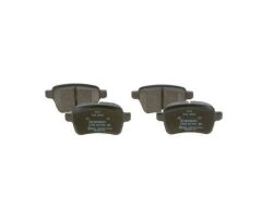 BOSCH 0986494802 ARKA FREN BALATASI OPEL CORSA E 14>19 ADAM 14>19 15 JANT RPO J67 FIAT EGEA 16> 500L 13> 264mm