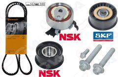 GVA 59T9005C EKSANTRİK GERGİ KİTİ 162x200 ASTRA G-CORSA C-VECTRA C-MERIVA A-ZAFIRA A 1.4-1.6-1.8 16V Z16XE-Z14XE