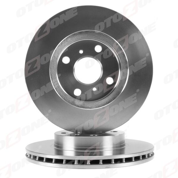 OTOZONE BD9008 ÖN FREN DİSKİ HAVA KANALLI TOYOTA COROLLA 1.6L 4A-FE enjeksiyonlu AE101 AE111 92-00 255 çap x 4 bijon - Adet disk fiyatıdır