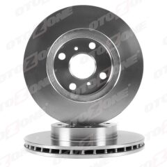 OTOZONE BD9008 ÖN FREN DİSKİ HAVA KANALLI TOYOTA COROLLA 1.6L 4A-FE enjeksiyonlu AE101 AE111 92-00 255 çap x 4 bijon - Adet disk fiyatıdır