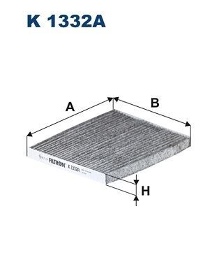FILTRON K1332A KABİN FİLTRESİ İ30 1.6GDI 11-16 IX35 1.6-2.0-2.04WD 10 >