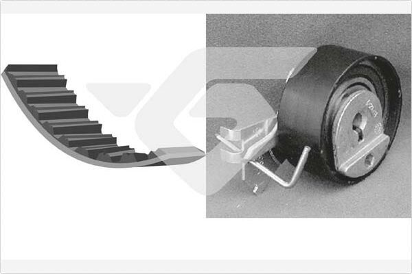 HUTCHINSON KH171 EKSANTRİK GERGİ KİTİ 104x170 106-206-207-306-307-BIPPER-PARTNER-BERLINGO-C2-NEMO-FIORINO 1.4-1.4i