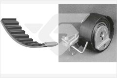 HUTCHINSON KH171 EKSANTRİK GERGİ KİTİ 104x170 106-206-207-306-307-BIPPER-PARTNER-BERLINGO-C2-NEMO-FIORINO 1.4-1.4i
