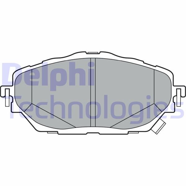 DELPHI LP3378 ÖN FREN BALATA TOYOTA C-HR 1.2L 8NRFTS NGX10 16-> / 1.8L 2ZR-FXE HYBRID ZYX10 ZYX11 16->