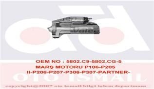 VALEO 442623 MARŞ MOTORU 12V 1.3kw 9 DİŞ P106-P205 II-P206-P207-P301-P306-P307-PARTNER-BERLINGO-C2-C3-C4-NEMO- SAXO-XSARA 1.0-1.1-1.4-1.6 BENZİN