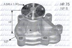 DOLZ O144 DEVİRDAİM ASTRA H 1.7CDTI 74/81/92kw 06>CORSA D-MERIVA-ZAFIRA B