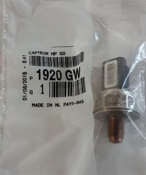 PSA 1920.GW YAKIT BASINÇ MÜŞÜRÜ P107-P206-P207-P307-P308-P407-C3-NEMO-PARTNER-BERLINGO 1.4-1.6HDI-FOCUS II 04>11 MONDEO IV 07>14 1.6 TDCI FIESTA 02>08 1.4 TDCI FUSION 02>14 1.4 TDCI