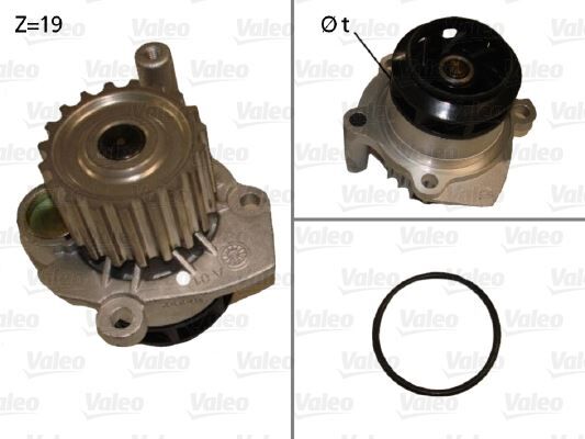 VALEO 506700 DEVİRDAİM CADDY-GOLF 5-JETTA-PASSAT-POLO-TRANSPORTER T5-FABIA-OCTAVIA-IBIZA 1.9TDI AXB-BJB-BXE 04-10