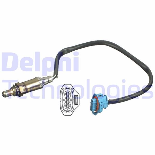 DELPHI ES11089-12B1 OKSİJEN SENSÖRÜ ÖN - KONUM 1 CHEVROLET CHEVROLET CRUZE 09> 1.6 LDE 1.8 2H0