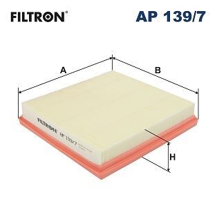 FILTRON AP139.7 HAVA FİLTRESİ SEAT ARONA-IBİZA 5-6-TOLEDO 4-SKODA FABİA 3-OCTAVİA 3-RAPİD-YETİ-CADDY 4-GOLF 7-POLO 5