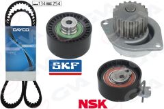 GVA 59WPK4324 DEVİRDAİMLİ EKSANTRİK GERGİ KİTİ P206-207-307-308-PARTNER-C2-C3-C4-XSARA-BERLINGO 1.6 16V TU5JP4 DFM SUCCE 1.6 16V 09-13 TU5JP4