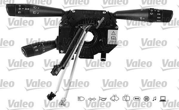 VALEO 251626 FAR SİNYAL SİLECEK KORNA KUMANDA KOLU GRANDE PUNO 05 > PUNTO EVO 09 > ARKA SİL./HAVA YAST/YOL BİLGİ