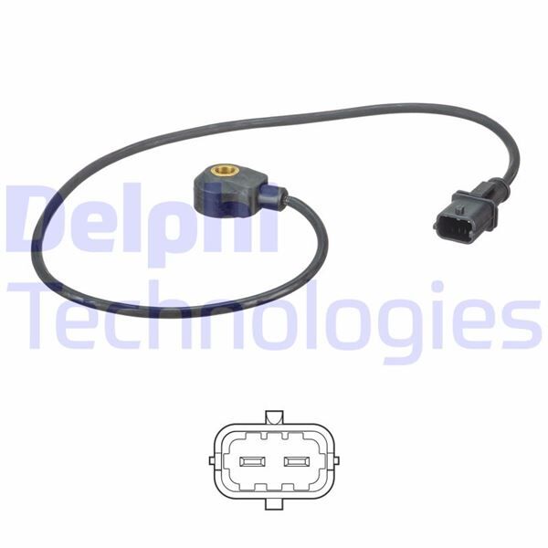 DELPHI AS10231 VURUNTU SENSORU ASTRA G 2.0 Z20LET VECTRA B 2.6 Y26SE OMEGA B 2.5-2.6-3.0-3.2 X25XE-Y26SE-X30XE-Y32 SE VECTRA C 3.2 Z32SE