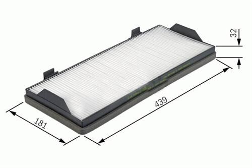 SARDES SC693 POLEN FİLTRESİ ATEGO I 1823-2633 -AXOR I-AXOR II- ECONIC CU4469