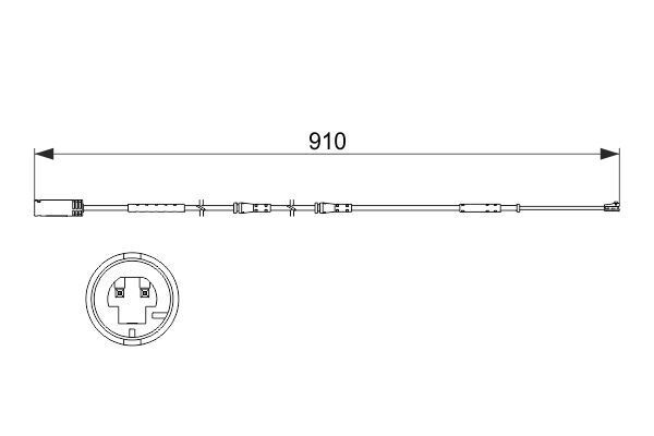 BOSCH 1987473522 BALATA FISI ON MINI R60 R61