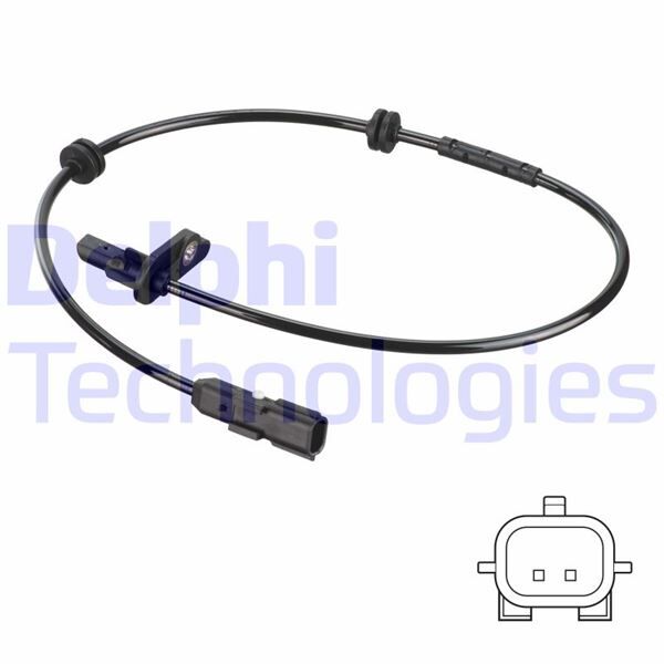 DELPHI SS20747 ABS KABLOSU ARKA SAĞ RENAULT CLIO IV 12> CAPTUR 13> ZOE 12>