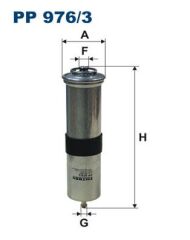 FILTRON PP976.3 YAKIT FILTRESI BMW M47 M57N N47 N57 E87 E90 E92 E93 E84 F25 F26
