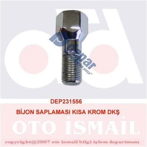 DEPAR 1556 BİJON SAPLAMASI KISA KROM DKŞ