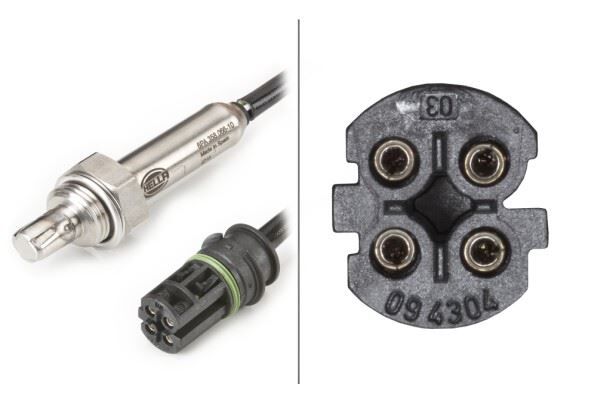HELLA 6PA358066101 OKSIJEN SENSORU KAT. ONCESI BMW M52 E36 E39 E38