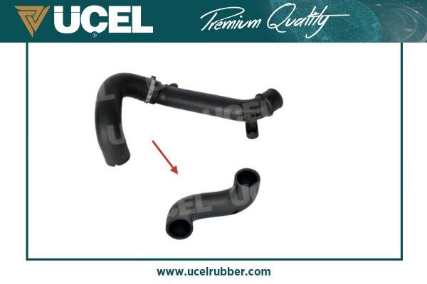 UCEL S52509 TURBO HORTUMU PLASTİK BORU HARİÇ PEUGEOT BIPPER-CITROEN NEMO 07> 1.4 HDI