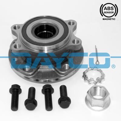 DAYCO KWD1085 ON TEKER PORYASI KIT RENAULT MEGANE IV 15> SCENIC IV 15> TALISMAN 15> NISSAN QASHQAI II 13> ABS SE NSÖRLÜ