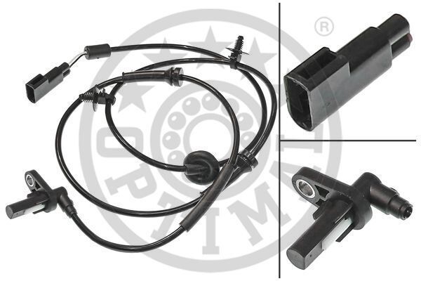 OPTIMAL 06-S174 ON ABS HIZ SENSORU SAG/SOL TRANSIT V347-V348 TT9 2.2 155PS 11>14 2.2 TDCI 2.4 TDCI 3.2 TDCI 06>14