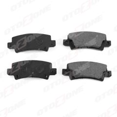 OTOZONE FDA9006-R ARKA FREN BALATA TOYOTA COROLLA 1.4L 1.6L 4ZZ-FE 3ZZ-FE ZZE120 ZZE121 VVTi 02-06 / 1.4L 1NDTV NDE120 04-06