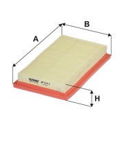 FILTRON FILT AP 124/1 QASHQAI (J10) :  NOTE (E11) 1.6 06-13 : MICRA (K12) 1.6 05-10 HAVA FILTRESI .