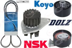 GVA 59WPK4322 DEVİRDAİM EKSANTRİK GERGİ KİTİ P206-P307-P1007-C2-C3C-C4 1.4 16V KFU ET3J4