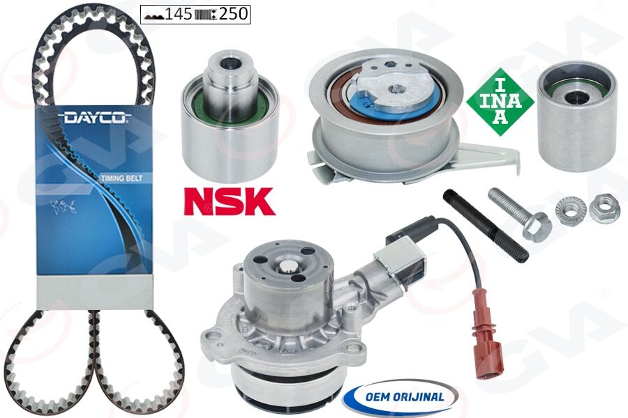 GVA 59WPK7560D-2 DEVİRDAİMLİ TRİGER SETİ SOKETLİ GOLF7-A3-LEON-PASSAT-TİGUAN 1.6-2.0 TDİ 13 > CLHA/B-DCXA-CRLB-CUVC-CRKA-CRKB