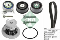 INA 530044130 DEVİRDAİMLİ EKSANTRİK GERGİ KİTİ 162x200 ASTRA G-CORSA C-VECTRA C-MERIVA A-ZAFIRA A 1.4-1.6-1.8 16V Z16XE-Z14XE 6334035 DEVİRDAİMLİ