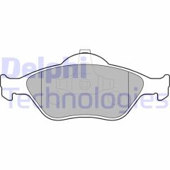 DELPHI LP1469 ÖN BALATA FIESTA 1.4TDCİ ABSLİ 00 > FUSION 02 > MAZDA 121 96 > MAZDA 2 03>