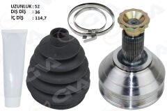 GVA 4475275K AKS KAFASI DIŞ POLO-IBIZA-FABIA-A1 1.0 TSI 17- CHZL-DKLA-CHZC-DKJA-DKRF 1.0 TSI