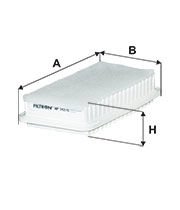 FILTRON FILT AP 142/6 COROLLA (E12) : AVENSIS (T25) 2.0 D4D 03-05 : VERSO (E12) 2.0 D4D 02-04 HAVA FILTRESI .