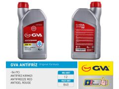 GVA 9930131 ANTİFRİZ 1 LT -56 C KIRMIZI LONG LİFE Koli 12 Ad ORGANIK