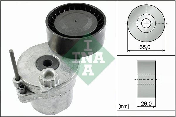 INA 534057010 KAYIS GERGI RULMANI MERCEDES W204 W205 W212 W213 C238 C253 R172 KUTUKLU